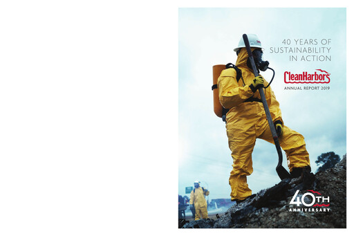 Thumbnail Clean Harbors
 Annual Report 2019