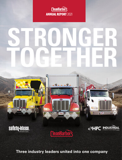 Thumbnail Clean Harbors
 Annual Report 2021