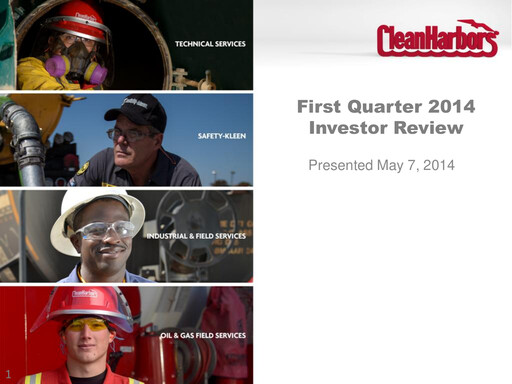 Thumbnail Clean Harbors
 Quarterly Report 2014-q1