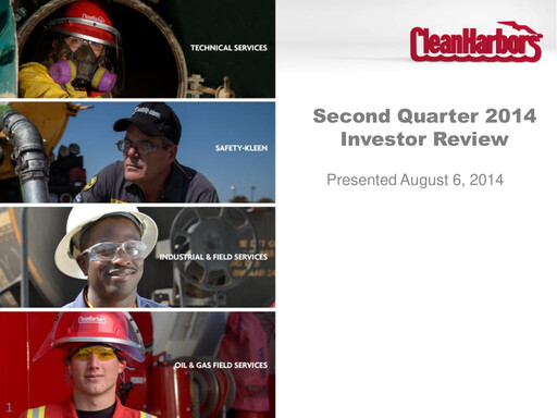 Thumbnail Clean Harbors
 Quarterly Report 2014-q2