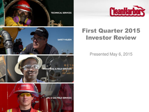 Thumbnail Clean Harbors
 Quarterly Report 2015-q1