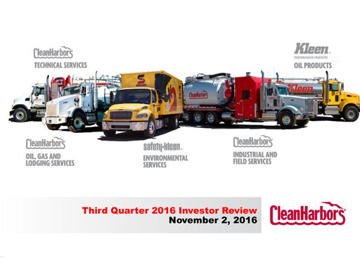Thumbnail Clean Harbors
 Quarterly Report 2016-q3