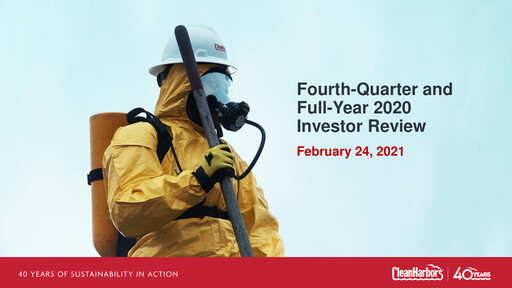 Thumbnail Clean Harbors
 Quarterly Report 2020-q4
