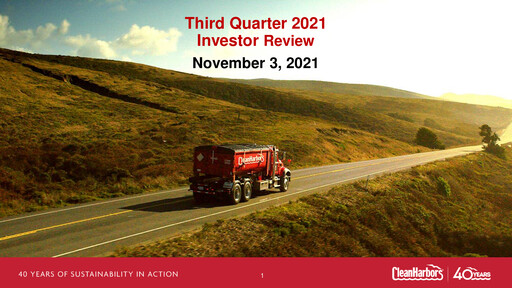 Thumbnail Clean Harbors
 Quarterly Report 2021-q3