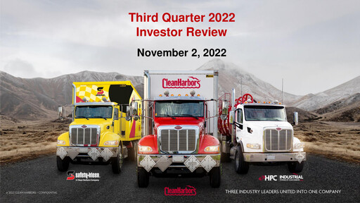 Thumbnail Clean Harbors
 Quarterly Report 2022-q3
