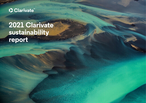 Miniature Clarivate Rapport de durabilité 2021