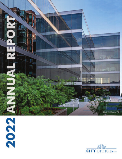 Thumbnail City Office REIT
 Annual Report 2022