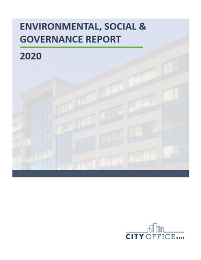 Vorschaubild City Office REIT
 ESG-Bericht 2020