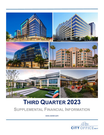 Thumbnail City Office REIT
 Quarterly Report 2023-q3