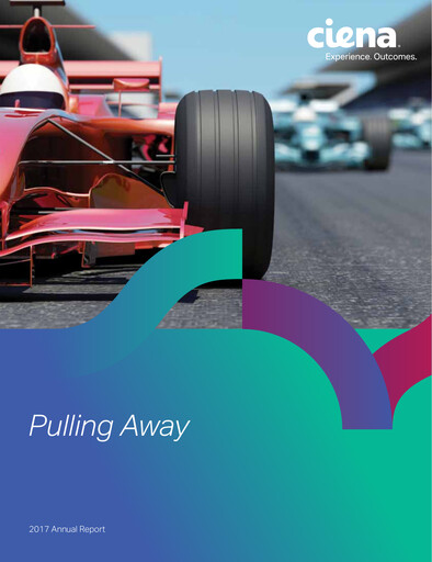 Thumbnail Ciena Annual Report 2017