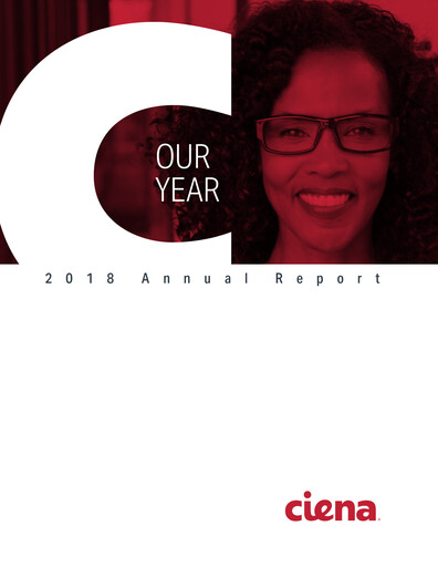 Thumbnail Ciena Annual Report 2018