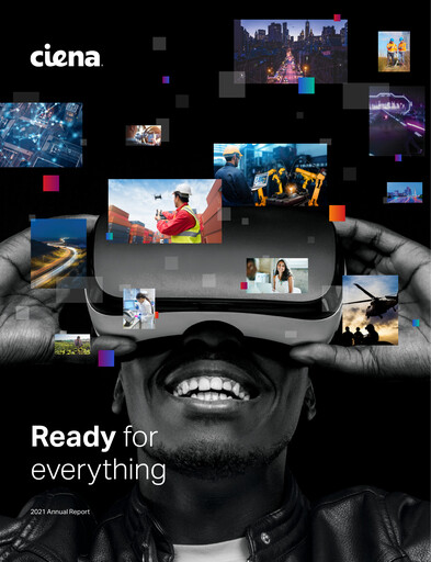 Thumbnail Ciena Annual Report 2021