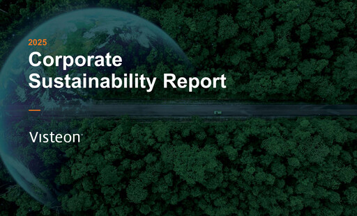 Thumbnail Visteon Sustainability Report 2025