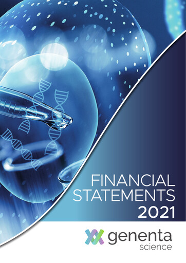 Thumbnail Genenta Science Financial Statement 2021
