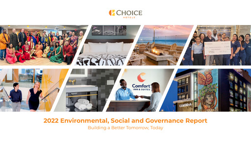 Thumbnail Choice Hotels International ESG Report 2022
