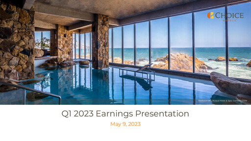 Thumbnail Choice Hotels International Quarterly Report 2023-q1