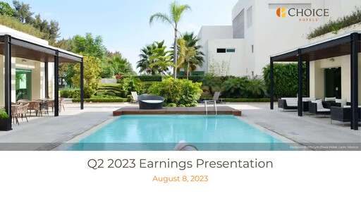 Thumbnail Choice Hotels International Quarterly Report 2023-q2