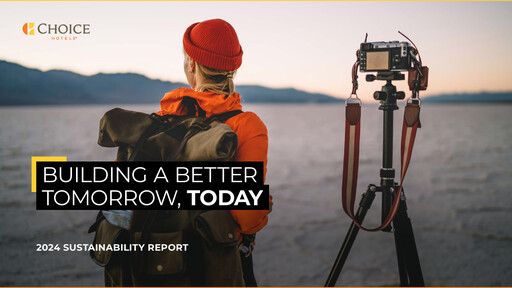 Thumbnail Choice Hotels International Sustainability Report 2024