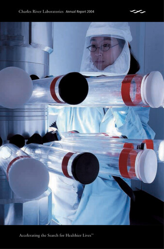 Thumbnail Charles River Laboratories
 Annual Report 2004