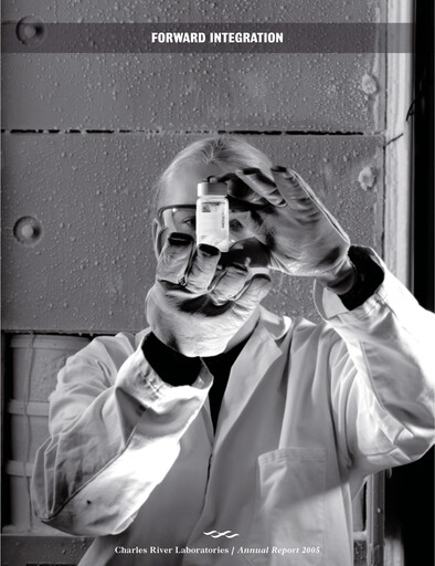 Thumbnail Charles River Laboratories
 Annual Report 2005