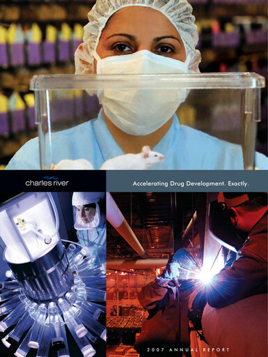 Thumbnail Charles River Laboratories
 Annual Report 2007