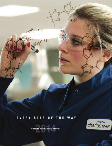 Thumbnail Charles River Laboratories
 Annual Report 2014