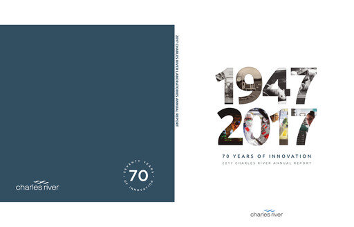 Thumbnail Charles River Laboratories
 Annual Report 2017