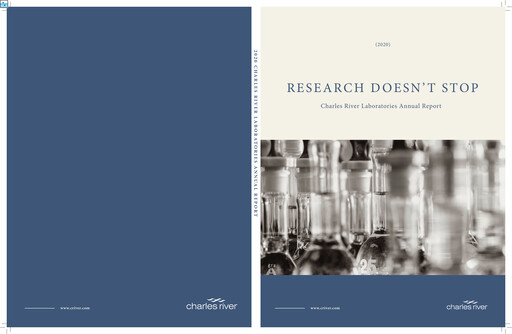 Thumbnail Charles River Laboratories
 Annual Report 2020