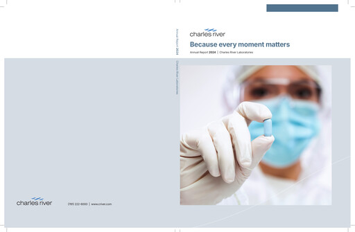 Thumbnail Charles River Laboratories
 Annual Report 2024