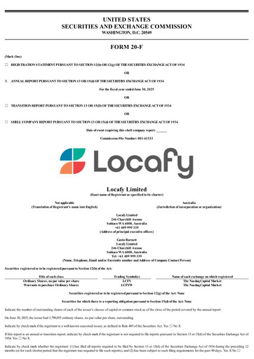 Miniature Locafy Rapport annuel 2025