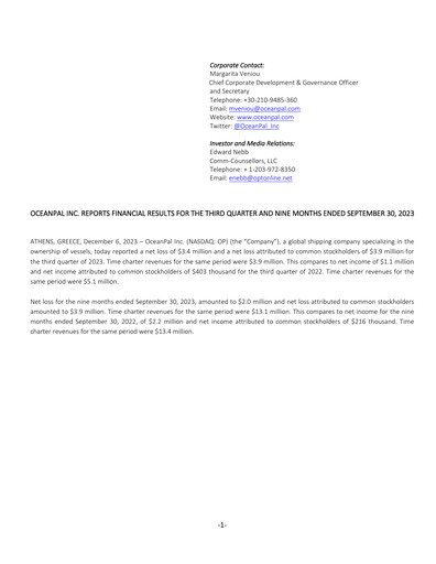 Thumbnail OceanPal Quarterly Report 2023-q3
