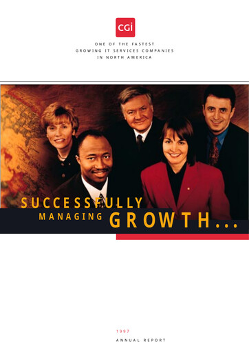 Thumbnail CGI Annual Report 1997