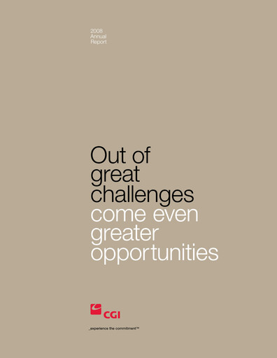 Thumbnail CGI Annual Report 2008