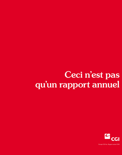 Thumbnail CGI Annual Report 2001