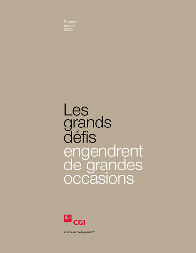 Thumbnail CGI Annual Report 2008