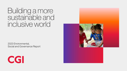 Thumbnail CGI ESG Report 2023