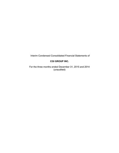 Thumbnail CGI Financial Statement 2016-q1
