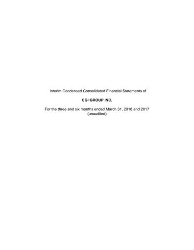 Thumbnail CGI Financial Statement 2018-q2
