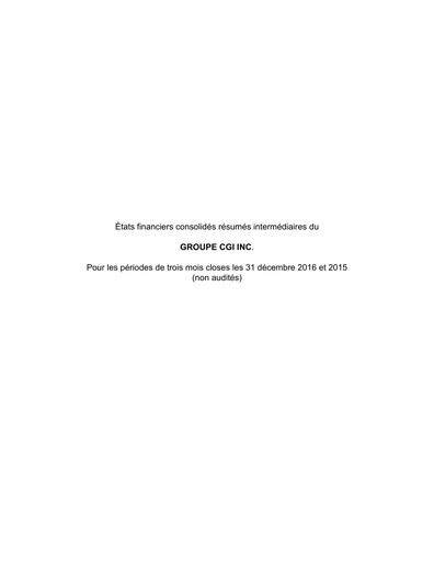Thumbnail CGI Financial Statement 2017-q1