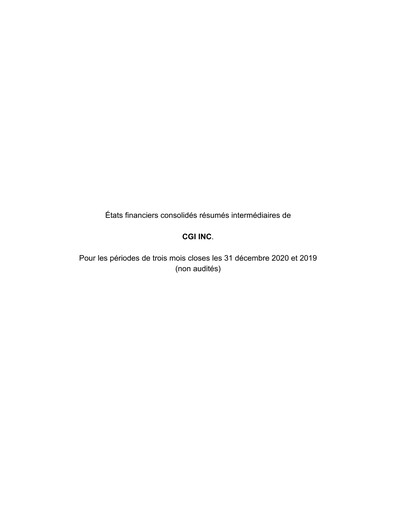 Thumbnail CGI Financial Statement 2021-q1