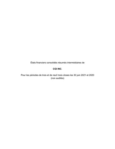 Thumbnail CGI Financial Statement 2021-q3