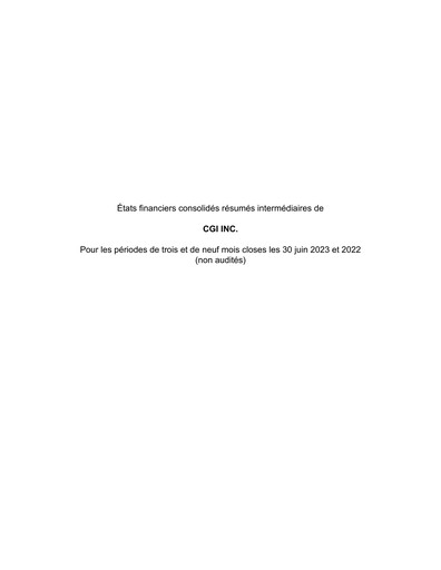 Thumbnail CGI Financial Statement 2023-q3