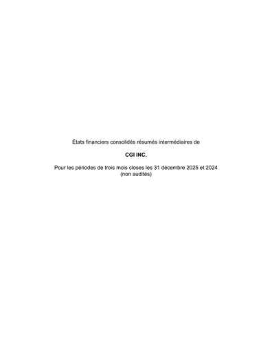 Thumbnail CGI Financial Statement 2026-q1