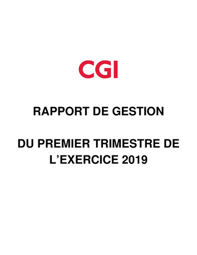 Thumbnail CGI Quarterly Report 2019-q1