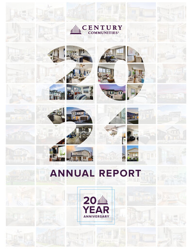Thumbnail Century Communities
 Annual Report 2021