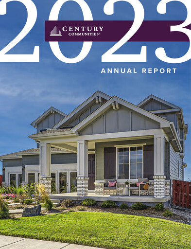 Thumbnail Century Communities
 Annual Report 2023