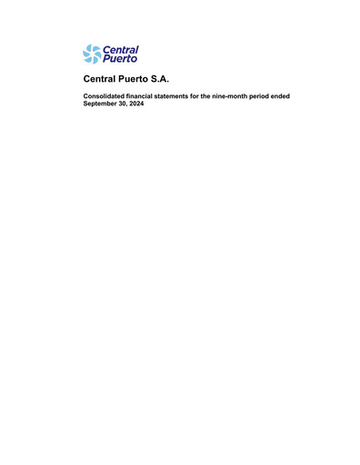 Thumbnail Central Puerto
 Financial Statement 2024-9m