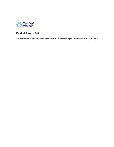 Thumbnail Central Puerto
 Financial Statement 2026-q1