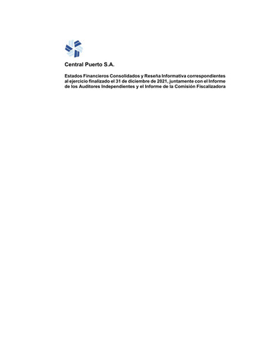 Thumbnail Central Puerto
 Financial Statement 2021