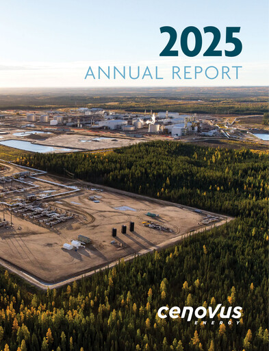 Thumbnail Cenovus Energy
 Annual Report 2025